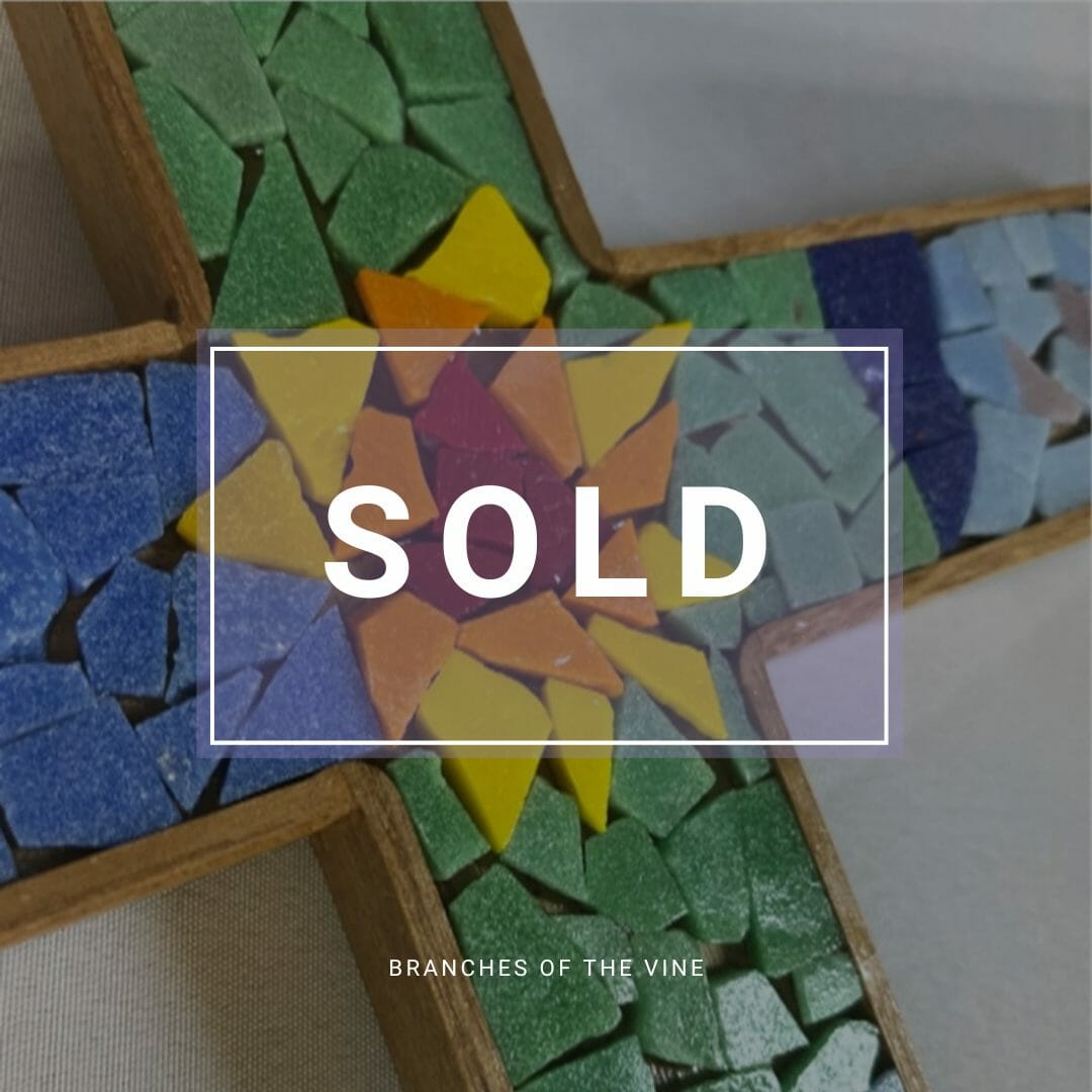 Mosaic Tiled Cross